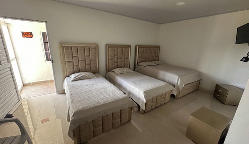Comfort Quadruple Room, Courtyard View