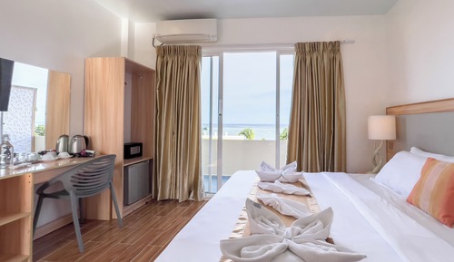 Deluxe Double Room, Balcony, Sea View