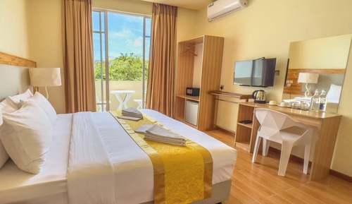 Deluxe Double or Twin Room, Balcony, City View