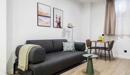 Studio with sofa bed