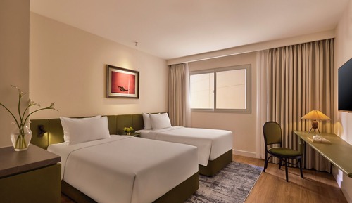 Deluxe Twin Room, Bathtub