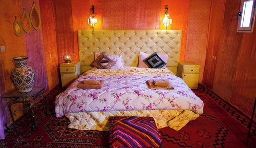 Quadruple Room, Patio, Desert View