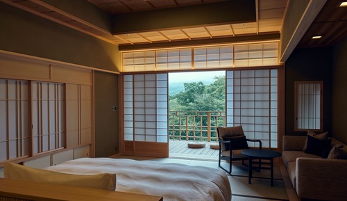 Standard Suite with Infinity Stone Bath, King Bed ,Inroom Dining