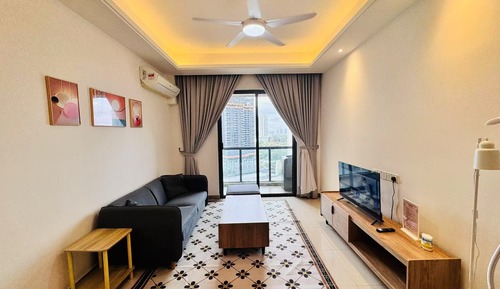 Apartment, Balcony, City View