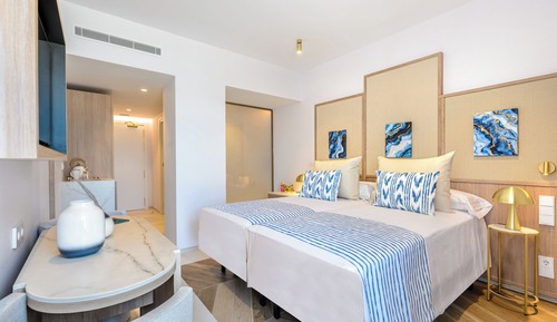 Twin Room, Partial Sea View