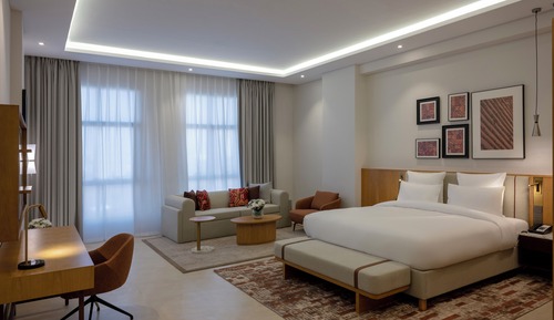 Deluxe Suite, 1 King Bed with Sofa bed