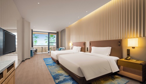 Deluxe Twin Room, 2 Queen Beds, Balcony