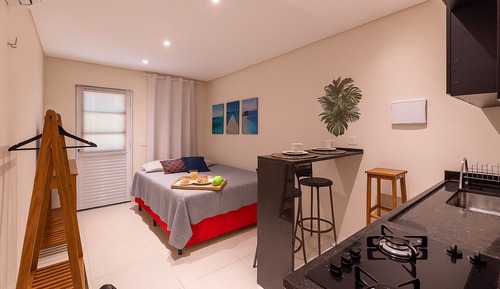 Studio, 1 Double Bed, Private Bathroom