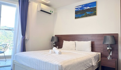 Deluxe Apartment, 2 Bedrooms, Balcony, Sea View