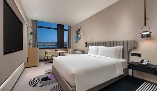 Standard Room, 1 King Bed (Airport View)