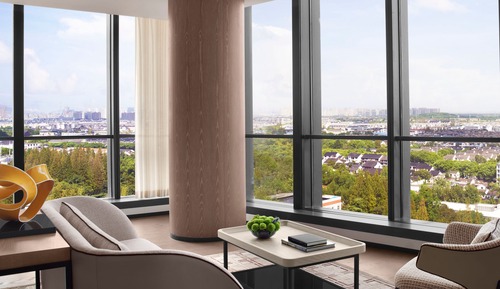 Panorama Studio Room, Gusu View, King Bed