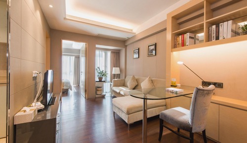 Business Suite, 1 Double Bed, Kitchen