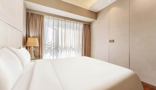 Executive Suite, 1 Double Bed, Kitchen, Beach View