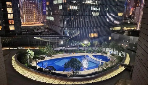 Executive Condo, 2 Double Beds, Kitchen, Garden View