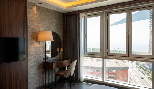 Deluxe Room, 1 Double Bed, Sea View