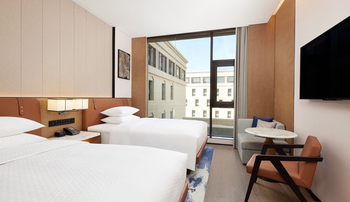 Room, 2 Double Beds (View)