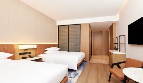 Premium Room, 2 Double Beds (View)