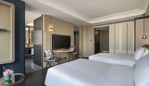 Grand Room, 2 Double Beds (High Floor)