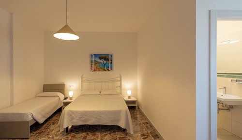 Triple Room, Private Bathroom, Sea View