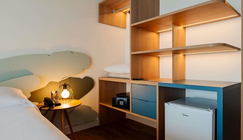 Standard Room, 2 Twin Beds, Balcony, Sea View