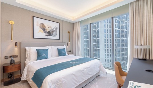 City Apartment, 2 Bedrooms, Balcony, City View