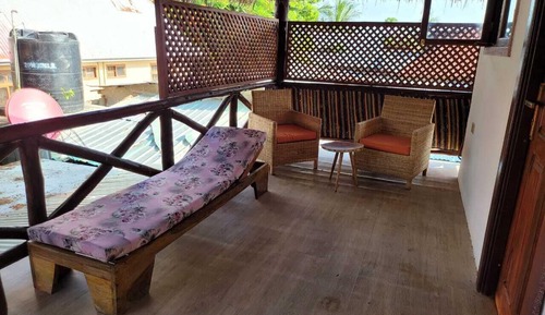 Deluxe Double or Twin Room, Partial Sea View