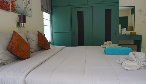 Deluxe Quadruple Room, 2 Bedrooms, Balcony, (main road, city view)