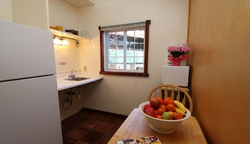 Cabin, 1 King Bed, Pool View