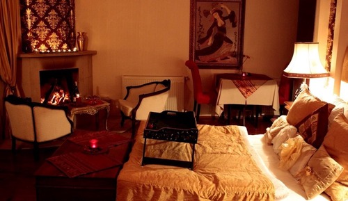 Deluxe Double Room, Fireplace, Jetted Tub