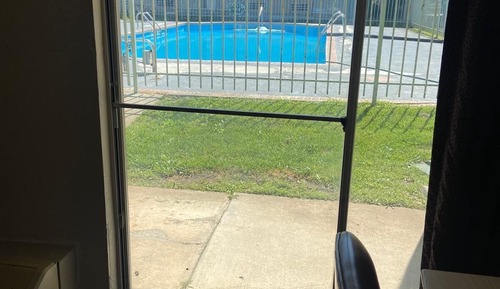 Basic Single Room, Pool View
