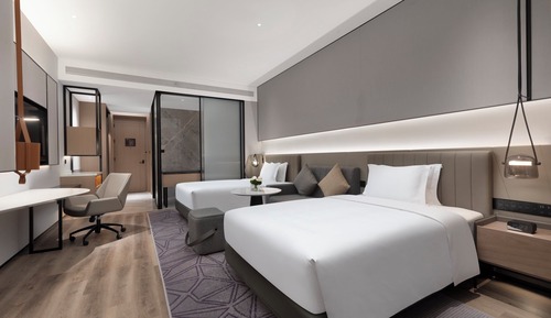 Premium Room, 2 Double Beds, Accessible Bathtub, Club Lounge Access