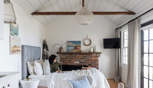 Deluxe Double Room, 1 Queen Bed, Sea View, Courtyard Area