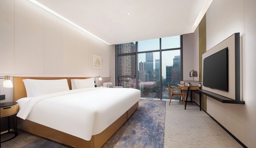 Executive Room, 1 King Bed, City View