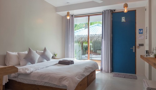 Deluxe Triple Room, Garden View