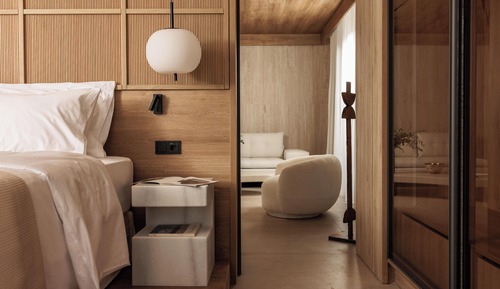 Cedar Forest Suite | Private Pool | Naxos Town View