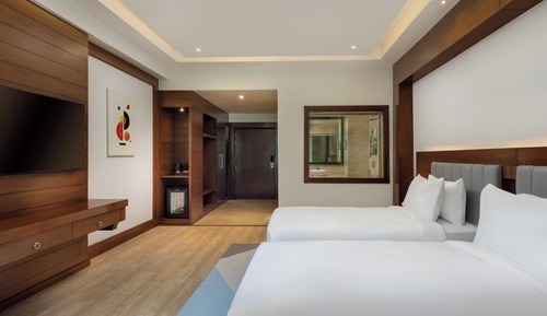 Standard Room, 2 Twin Beds, Hill View (Shivapuri Hills View)