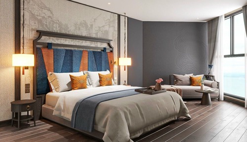 Luxury Double Room, 1 King Bed, Ensuite, Resort View