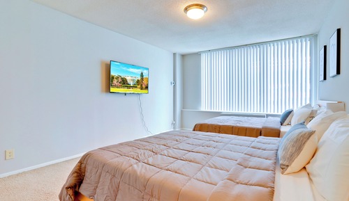 Comfort Apartment, 1 Bedroom, Balcony, City View
