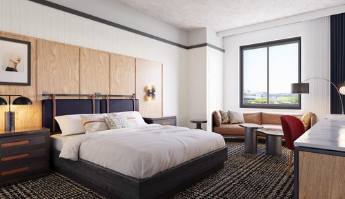 Standard Single Room, 1 King Bed, Accessible