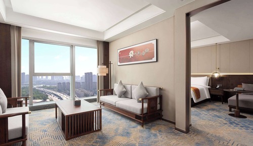 Executive Suite, 1 King Bed, Non Smoking (Super Panoramic View)