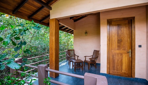 Deluxe Double Room, Balcony, Garden View
