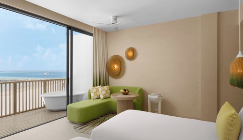 Panoramic Room (Lagoon, open-air bath Hollywood Twin)