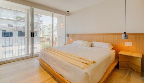 Deluxe Apartment, 2 Bedrooms, Balcony, City View