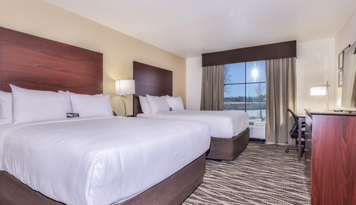 Two Queen Beds, Non Smoking, Audible Visual Alert