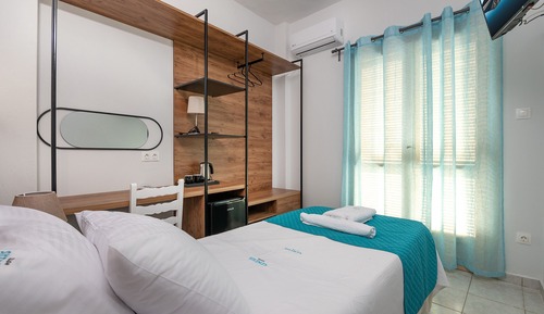 Basic Single Room, Partial Ocean View