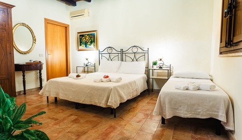 Deluxe Quadruple Room, Sea View