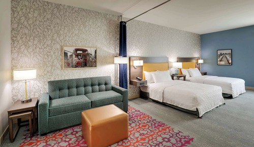 Studio, 2 Queen Beds, Accessible, Bathtub (Mobility & Hearing)