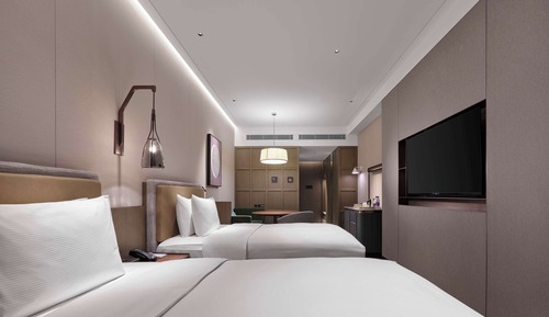 Room, 2 Twin Beds, Sea View (High Floor)
