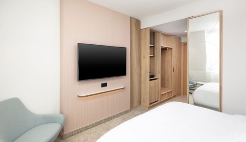 Standard Room, 2 Twin Beds, Non Smoking, City View
