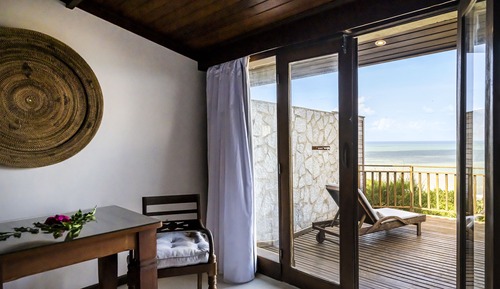 Premium vista mar com banheira de hidromassagem e sauna privativa